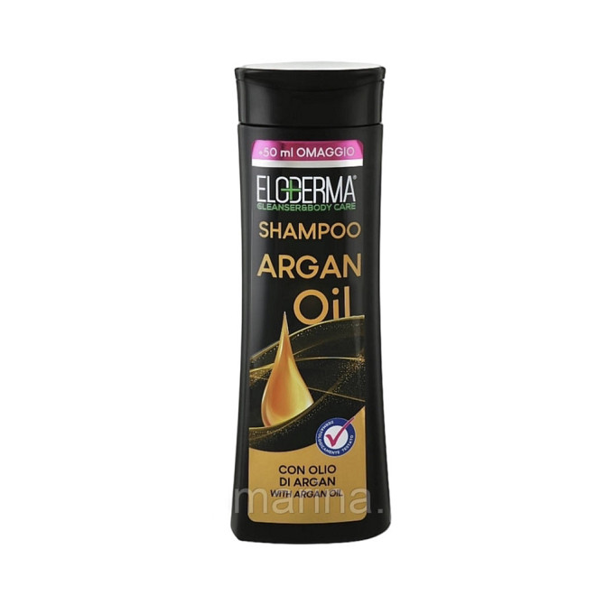 Шампунь для волос с аргановым маслом Eloderma Shampoo With Argan Oil For Damaged Hair Виноградов - изображение 1