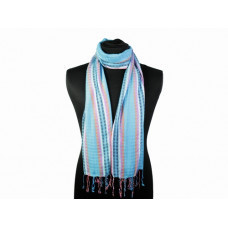 Стильный женский голубой шарф Индия Киев - изображение 1