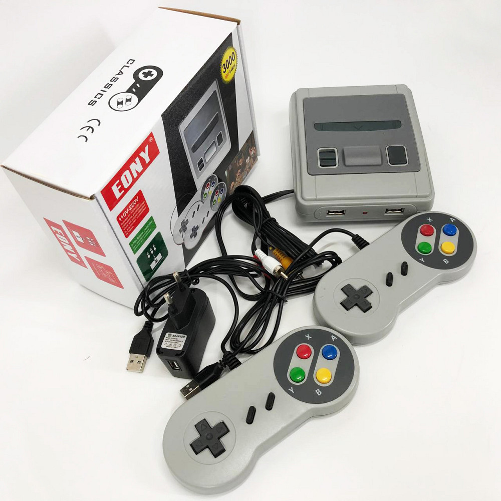 Ретро приставка денді Retro, Приставка для телевізора ігрова з 2 джойстиками Мобільна ігрова UC-58 Львів - фото 12