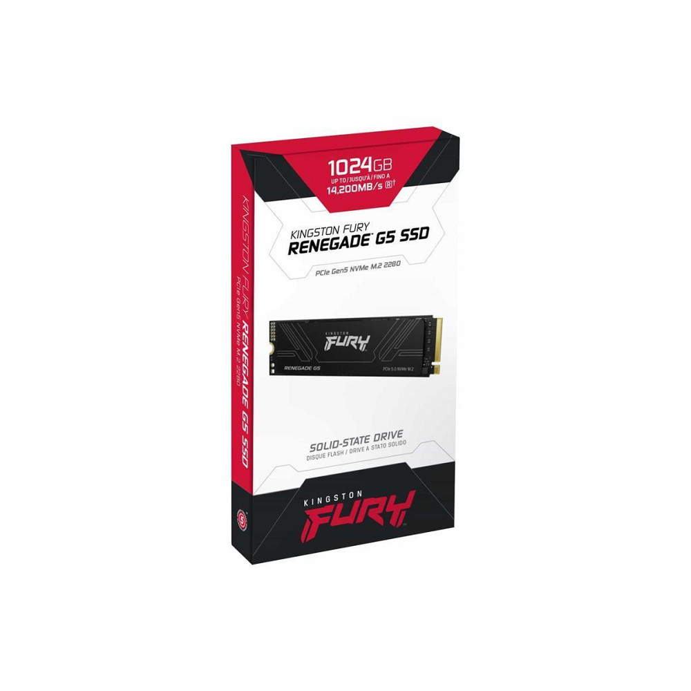 Накопичувач SSD 1 TB Kingston Fury Renegade G5 M.2 2280 PCIe 5.0 x4 NVMe 3D TLC (SFYR2S/1T0) Харків - фото 2