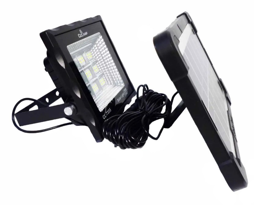 Прожектор акумуляторний CcLamp CL-7355 із сонячною панеллю 9120 Винница - изображение 3
