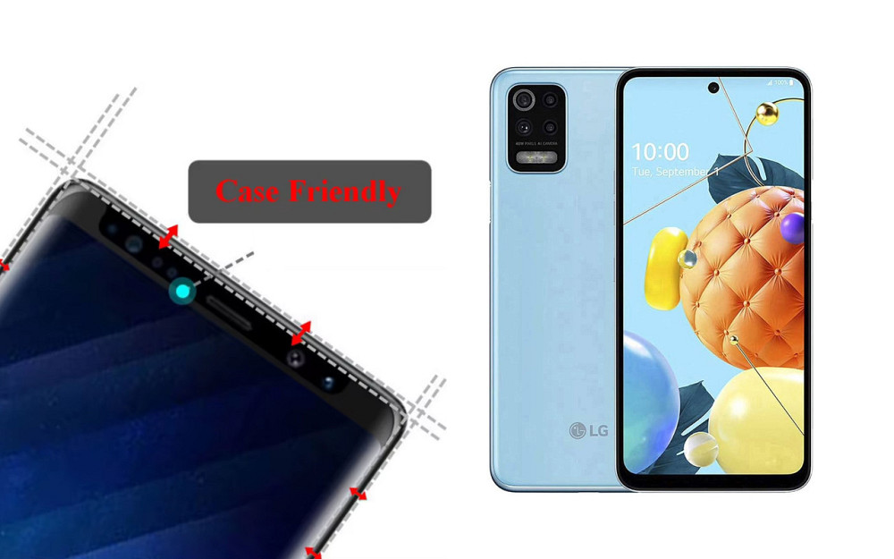 Захисне скло HyperGlass Pro для LG K62, LG K62+ – максимальна чутливість та захист Київ - фото 4