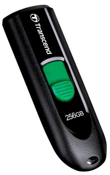 Flash Drive Transcend JetFlash 790C 256GB USB 3.2 Type-C Black (TS256GJF790C) (6986656) Киев - изображение 1