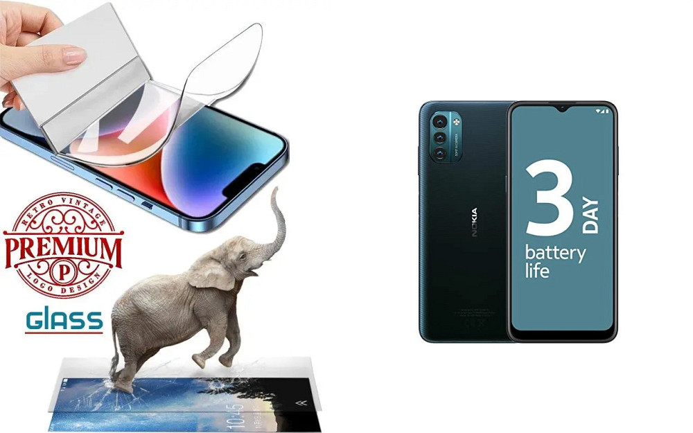 Полиуретановая пленка Nokia G21, Premium, толщина 0,2 мм Киев - изображение 1