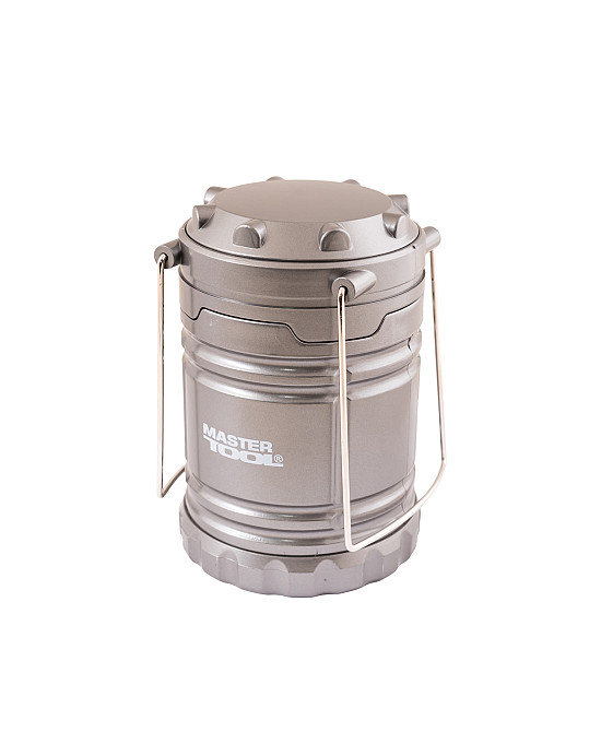 Ліхтар розсувний для кемпінгу MASTERTOOL 180х86 мм COB LED 3xAA ABS 94-0803 Коломыя - изображение 4