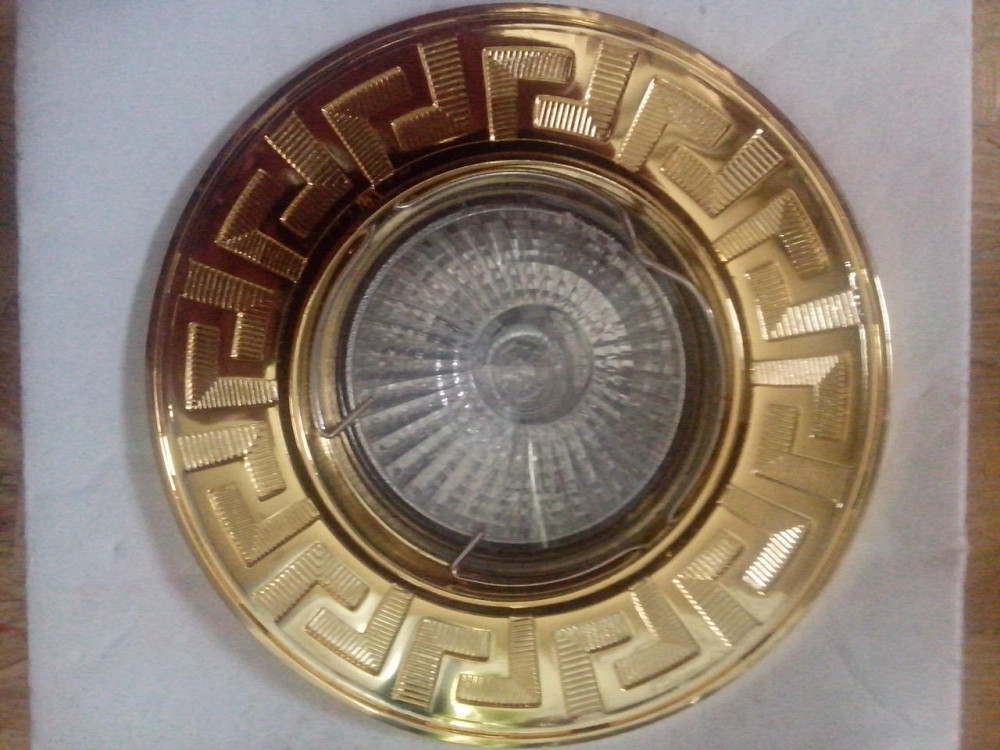 Спот - встраиваемый светильник 1хGU10х50W, золото, L6091  поворотный Днепр - изображение 2