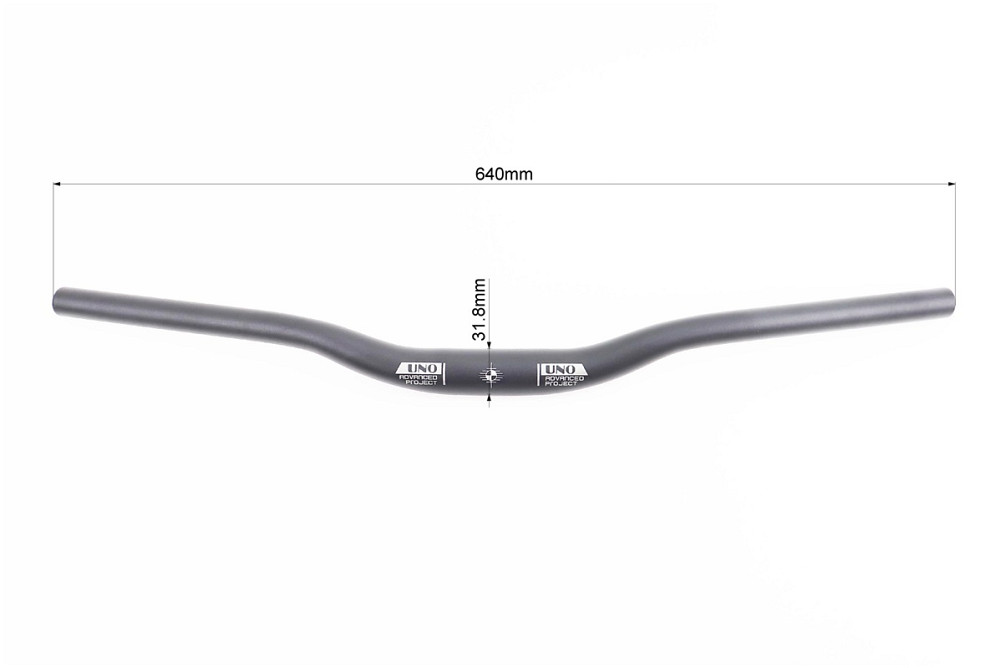 Кермо MTB 31,8х640мм, алюмінієве, чорне HB FB-11 Київ - фото 3