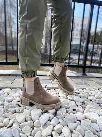 Черевики жіночі M.KRAFT 2033 капучіно (весна-осінь, замша натуральна) (4347) лише 40р. 40 Коломия