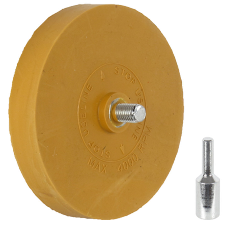 Диск з адаптером для зняття клею, двостороннього скотчу "TOFIK" коричневий APP, 150407 Київ - фото 1