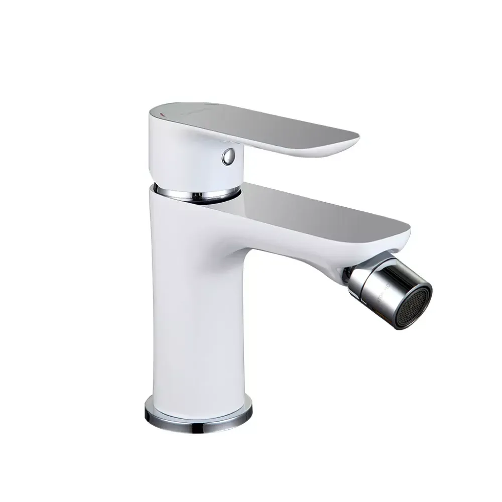 Смеситель для биде GAPPO G5048 белый/хром Київ - фото 1