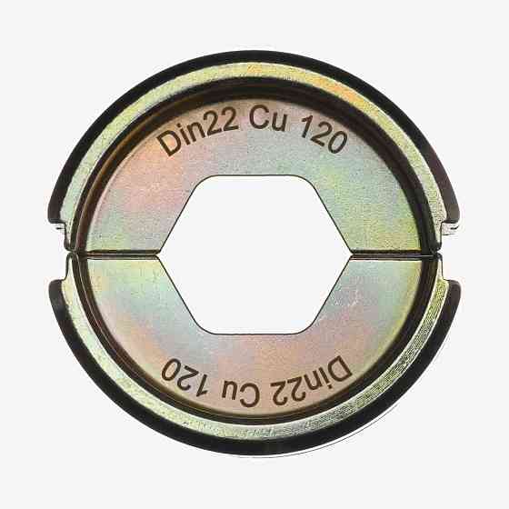 Матриця обжимна MILWAUKEE для кабелів та конекторів, DIN22 CU 120 Одеса