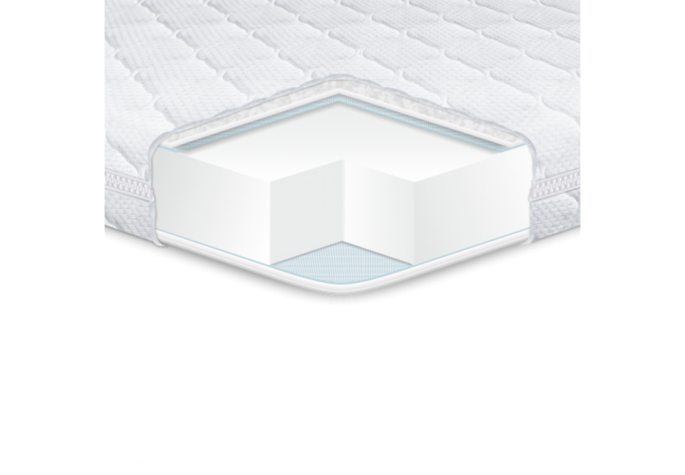 Дитячий ортопедичний беспружинний матрац Kiddy Comfort (Кідді Комфорт) ТМ Еurosleep 63х125 Харків - фото 1