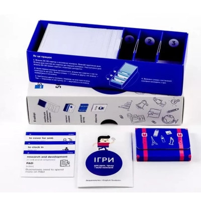 Навчальний набір English Student Картки для вивчення англійської мови Bussiness English, українська (41315776) Вінниця - фото 5