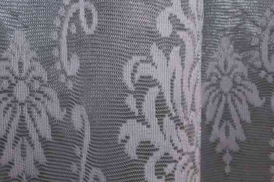 Тюль VR-Textil 1371т Корона Жакард Сірий 300х270 см (42-0110) Київ