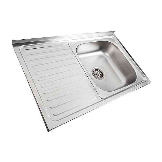 VALESO Кухонна мийка з нержавіючої сталі Valeso ДЕКОР 8050 R (0,7/160 мм) Киев