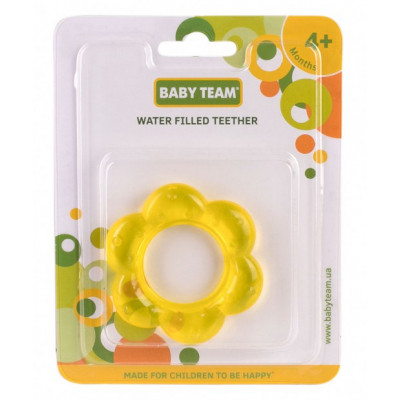 Прорізувач Baby Team з гелем (4005_жовта квіточка) Вінниця - фото 2