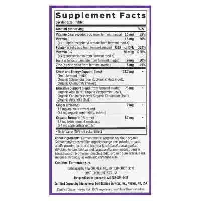 Мінерали New Chapter Залізо ферментований комплекс, Fermented Iron Complex, 60 таб (NCR-00636) Вінниця