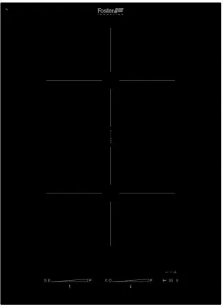 Варильна поверхня Foster S4000 Domino Induction Hob Black 7341655 Київ