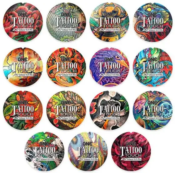 Презерватив ONE Tattoo Touch Purple 1 шт Львів