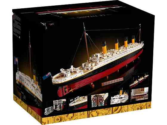 Конструктор Creator Expert Titanic (9090 деталей) — масштабна колекційна модель легендарного корабля Київ