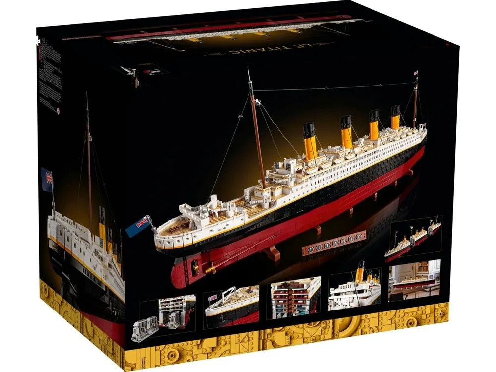 Конструктор Creator Expert Titanic (9090 деталей) — масштабна колекційна модель легендарного корабля Київ - фото 2