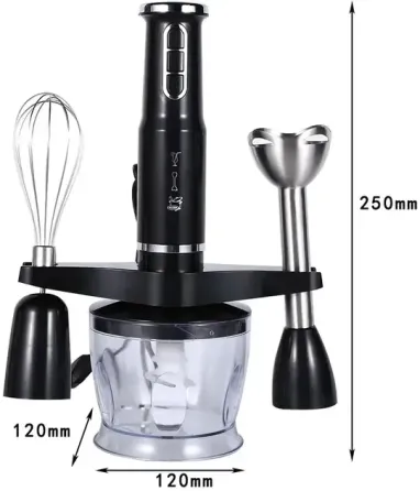 Универсальный погружной блендер измельчитель 3в1, Raf P-291, 600W Коломыя