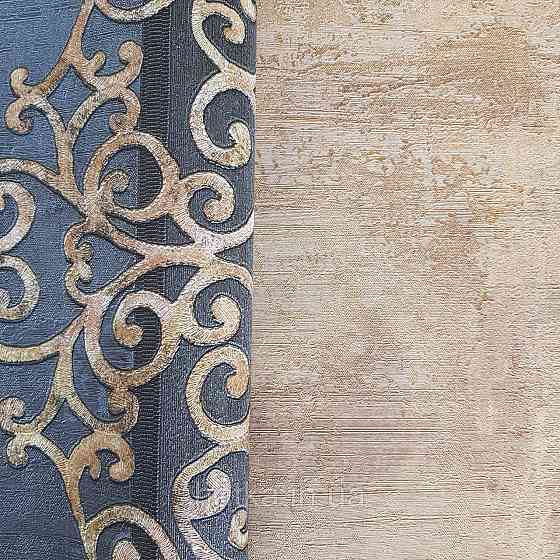 Шпалери метрові вінілові на флізелін 24 Carati Cristiana Masi під штукатурку структурні теракотові руді Київ