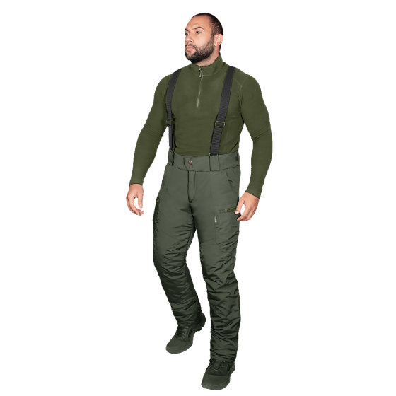 Зимовий теплий комплект Patrol Taslan (куртка та штани) Оливковий S Вінниця