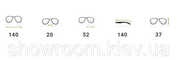 Мужские солнцезащитные очки Chrome Hearts 8232-1 Киев - изображение 9