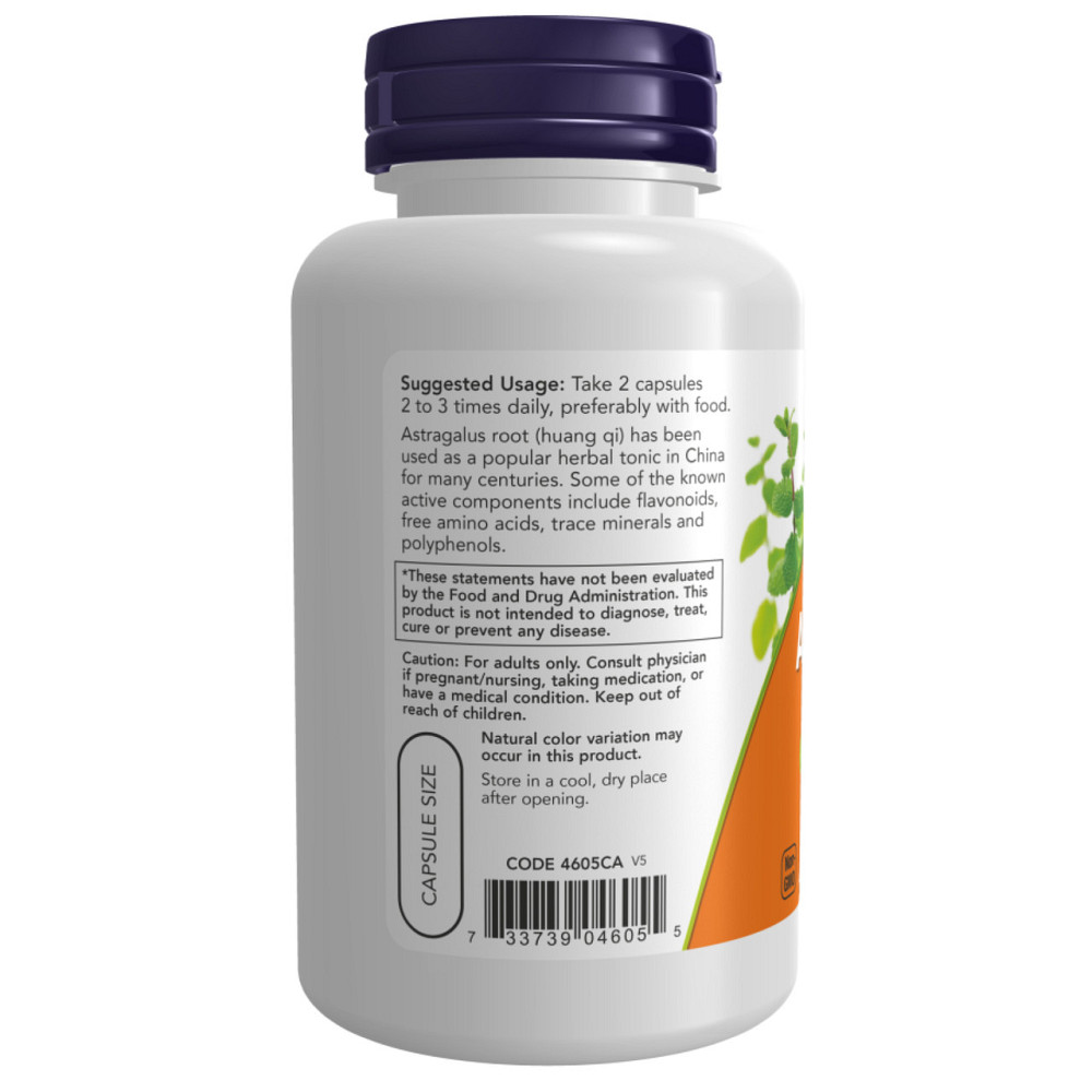 Астрагал Now Foods Astragalus 500 mg 100 раст капс Киев - изображение 6