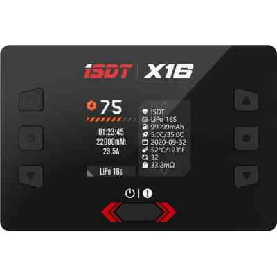 Зарядное устройство для дрона iSDT X16,1100W x 2/20A x 2 Dual Channel (HP0015.X16) Винница