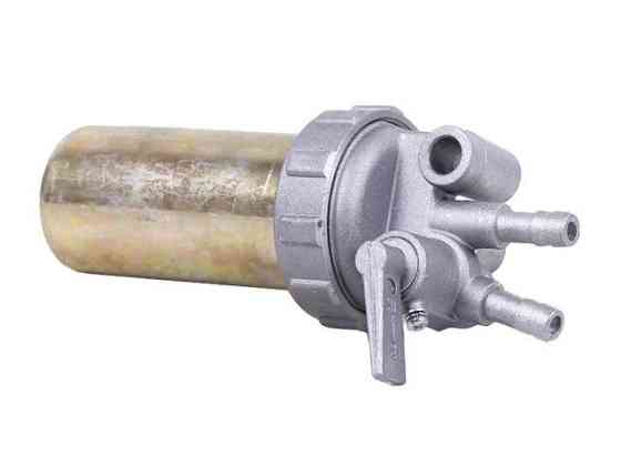 Кран топливный (железный стакан)  Зубр    на дизельный двигатель 195N Мукачево