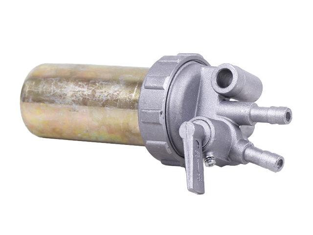 Кран топливный (железный стакан)  Зубр    на дизельный двигатель 195N Мукачево - изображение 2