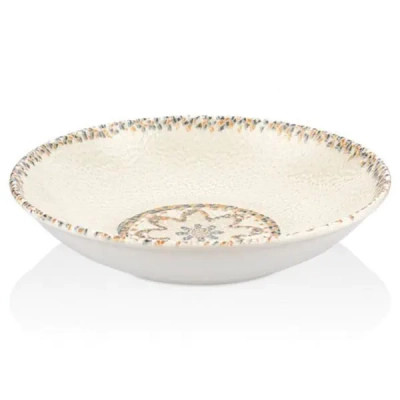 Тарілка By Bone Tinta Tessera глибока 21 см 800 мл (TN-TS-FL-21-CK) Вінниця - фото 1