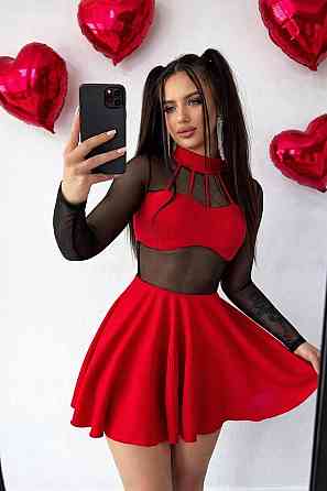 Жіноча романтична вечірня сукня мустанг рубчик Одеса