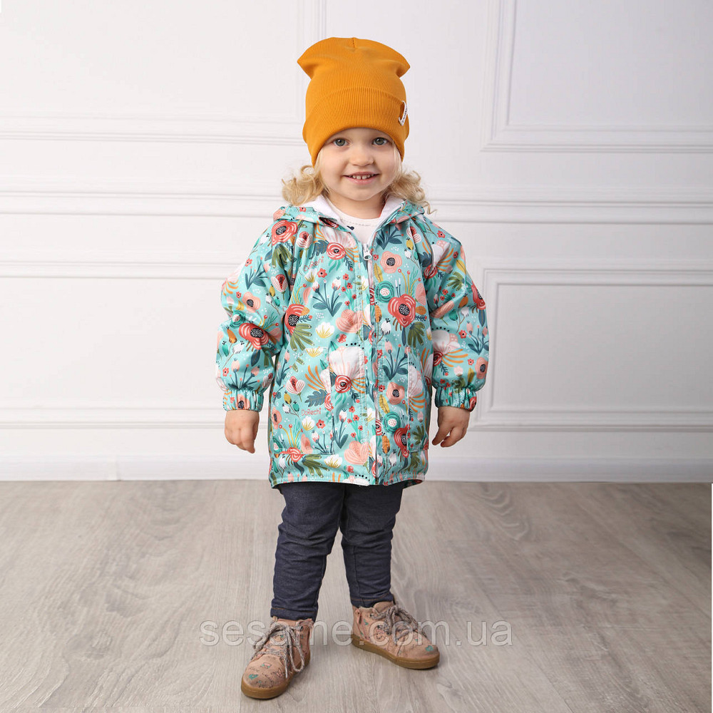 Куртка парку дитяча демісезонна Казкові квіти Харків - фото 7