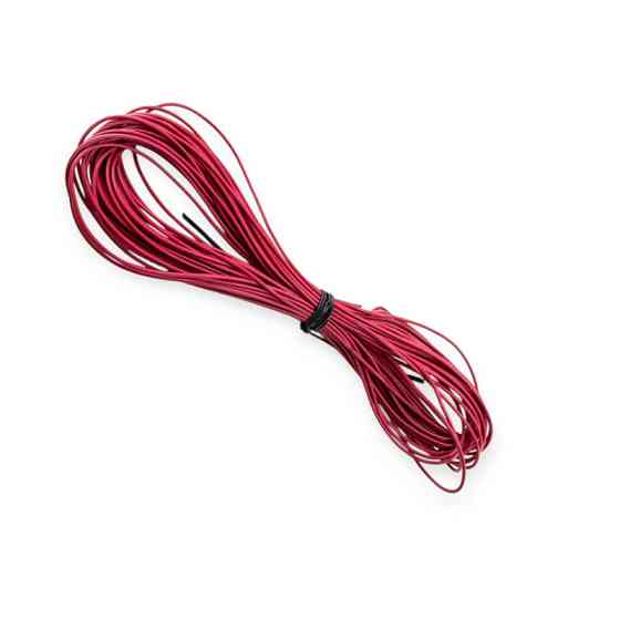 Провід на проводку багатож. d=0.75 червоний (20 п.м.) Мукачево