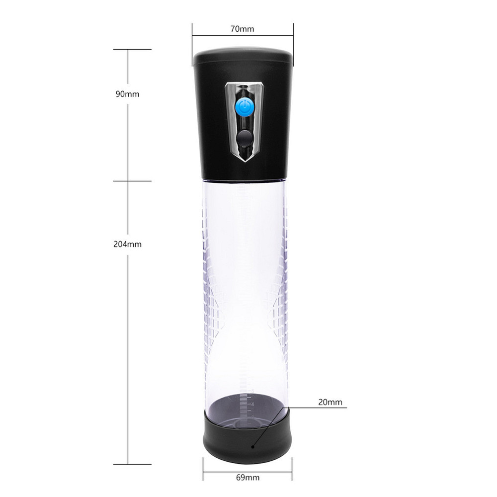 Автоматична вакуумна помпа CANWIN Passion Pump Men - P401A Sex Aura Київ - фото 7