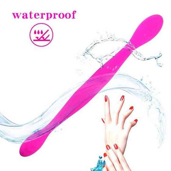 Двосторонній гнучкий вібратор Toy Joy Infinity Double Dildo - Рожевий - Вібратори Вінниця