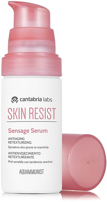 Заспокійлива анти-вікова сироватка для чутливої шкіри SKIN RESIST SENSAGE SERUM CANTABRIA, 30 мл Дніпро - фото 3