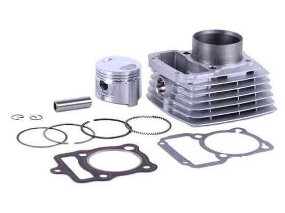 Циліндр у зборі, на двигун CG150, 62 мм, 11 Мукачево