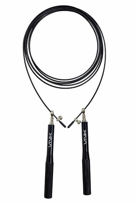 Скакалка VNK Metal Black Київ - фото 1