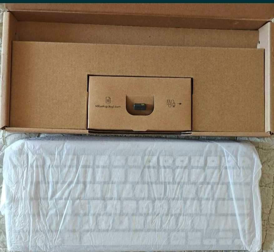 Клавіатура: Logitech MX Keys Mini For Business us/ ANSI Pale Gray Bolt. Київ - фото 2