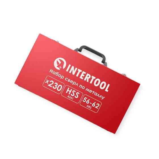 Набір свердел по металу HSS 230шт метал. футляр Мукачево