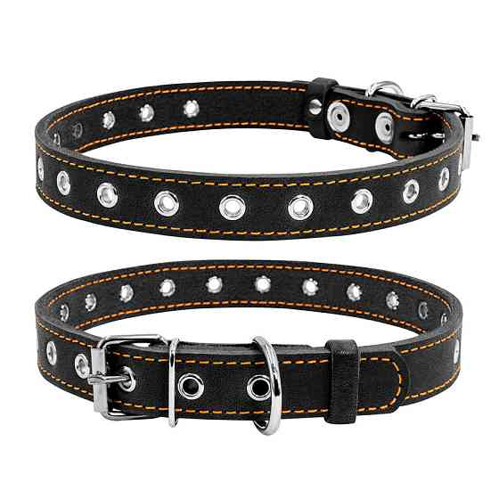 Нашийник "CoLLaR" безрозмірний (ширина 20мм, довжина 50см) чорний Київ
