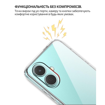Чехол для мобильного телефона BeCover Silicone Tecno Spark Go 2 (KM4) Transparent (714682) Винница - изображение 3