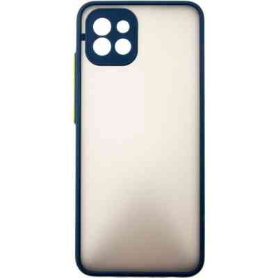 Чехол для мобильного телефона Dengos Matte Samsung Galaxy A03 (blue) (DG-TPU-MATT-94) Винница