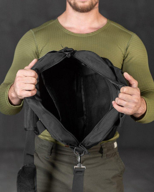 Сумка административная тактическая  СКГ black ВТ0530 Одесса - изображение 5