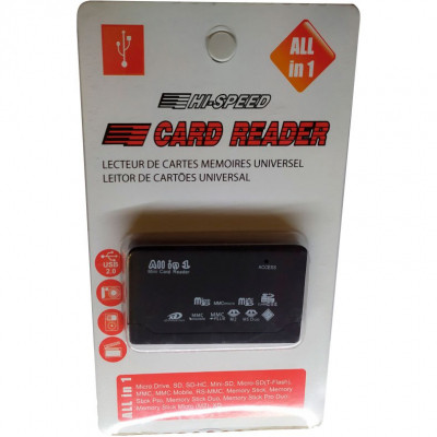 Зчитувач флеш-карт Atcom TD2031 USB 2.0 ALL IN 1 - (Memory Stick (MS) , Secure Digit (10731) Вінниця - фото 4