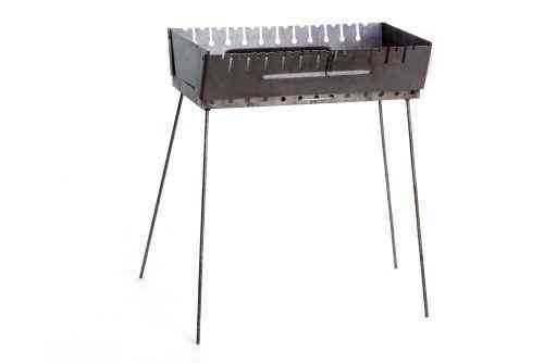 Мангал розкладний (кейс) товщина 2мм на 12 шампурів з чохлом та рукавичками СИЛА Київ